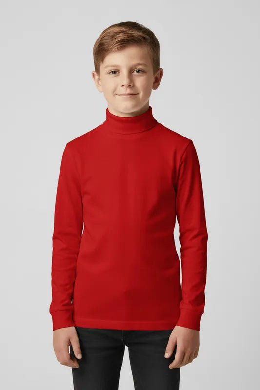 Lupetto in Caldo Cotone Bambino e Bambina –Maglia Invernale Bimbi per Sempre Made in Italy