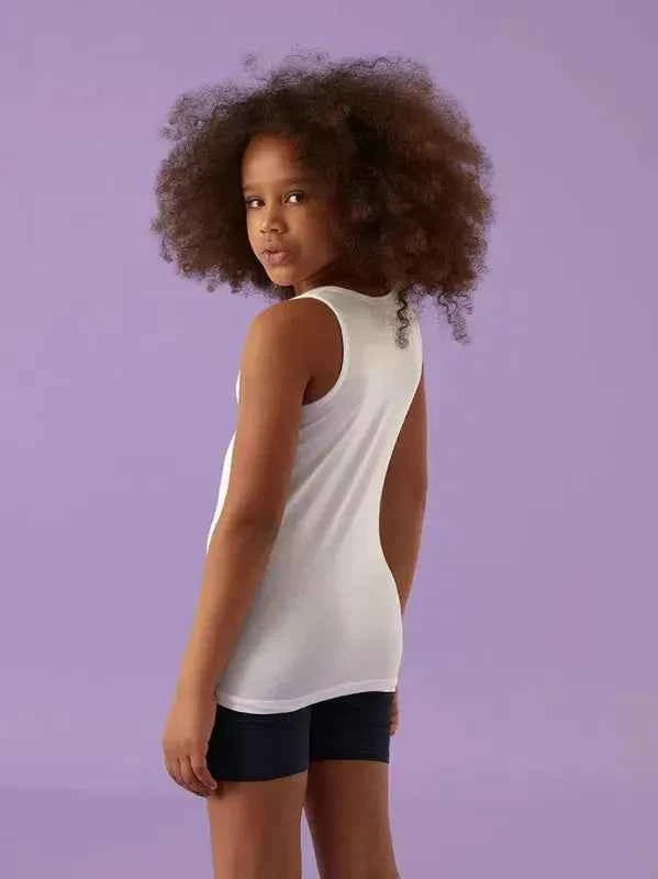 Maglia Canotta Bambina Spalla Larga Jadea in cotone 283