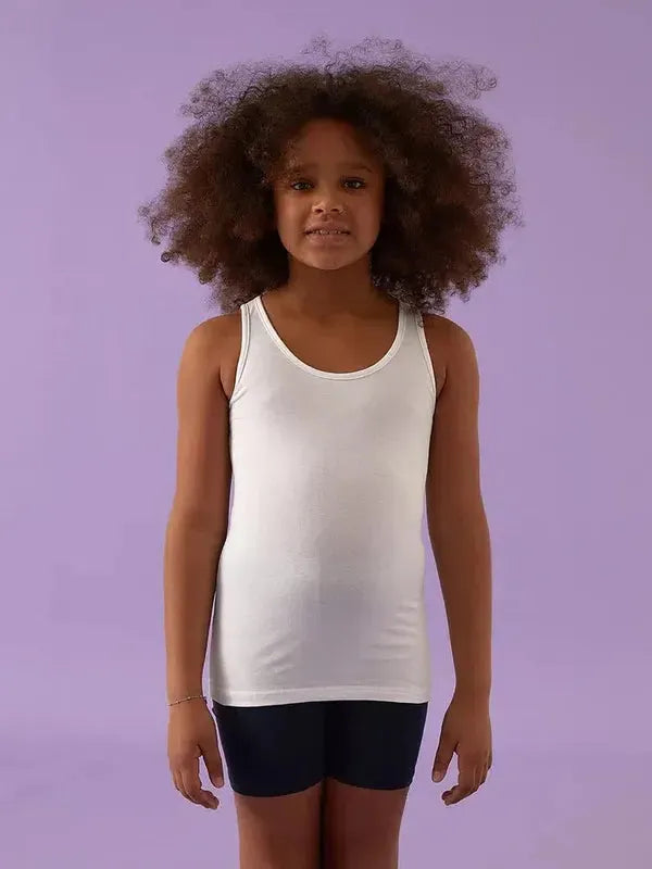 Maglia Canotta Bambina Spalla Larga Jadea in cotone 283