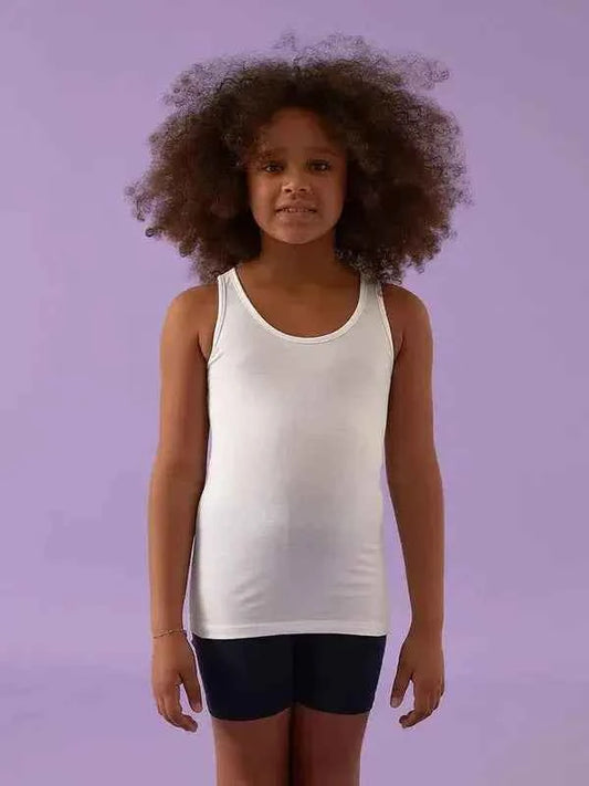 Maglia Canotta Bambina Spalla Larga Jadea in cotone 283