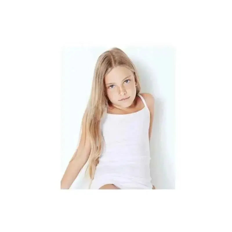 Maglia Canotta Bambina Spalla Stretta Jadea 282