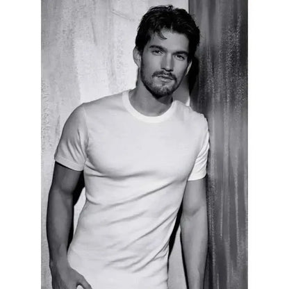 Maglia Uomo interlock Coveri mezza manica collo a giro 100% Interlock ET1200