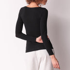 Maglia cashmere scollo a barca manica lunga Cotonella ADD09