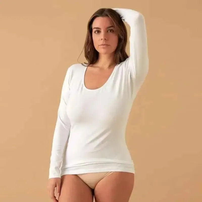 Maglia donna a scollo lollo manica lunga Jadea 4056