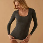 Maglia donna a scollo lollo manica lunga Jadea 4056