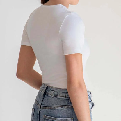 Maglia girocollo manica corta Cotonella ADD20