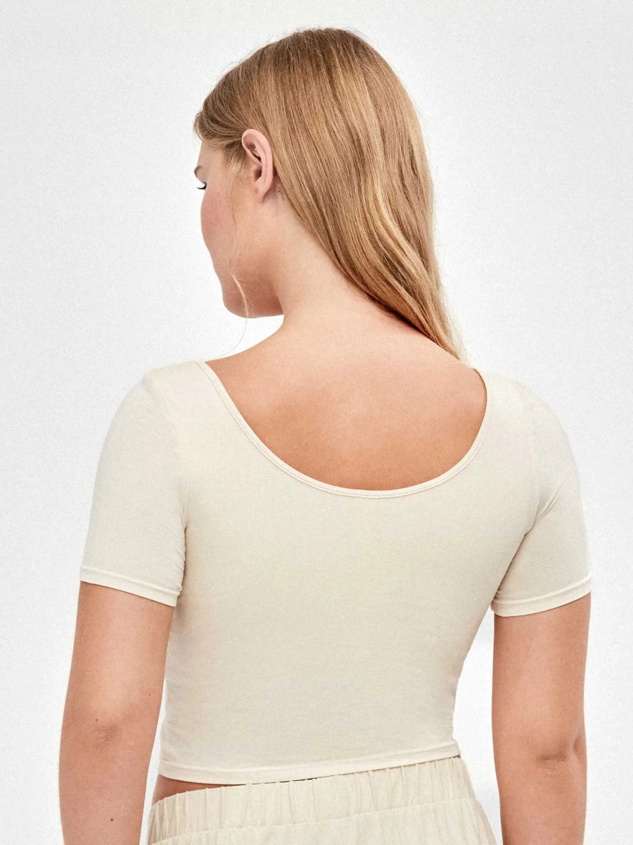 Maglia sportiva con coppe in viscosa Gisela 70020
