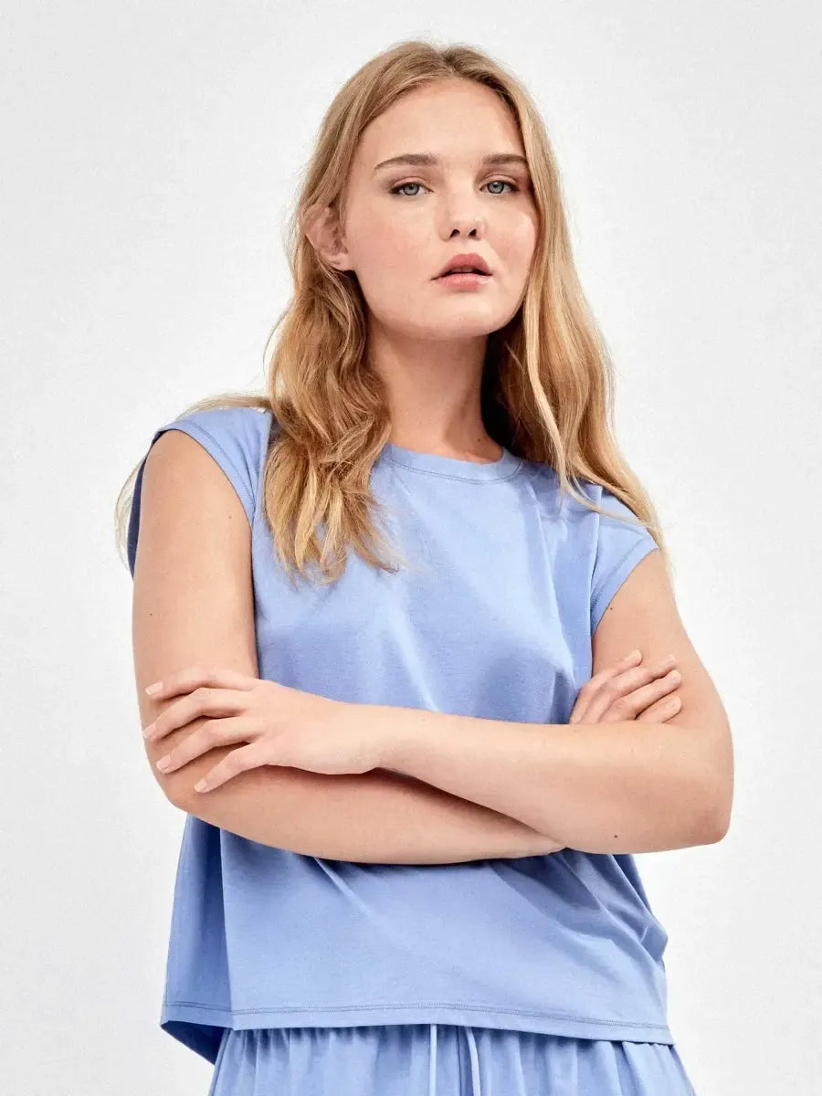 Maglia sportiva over in viscosa Gisela 70022