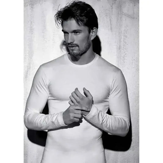 Maglia uomo Coveri manica lunga girocollo bielastico ET1004