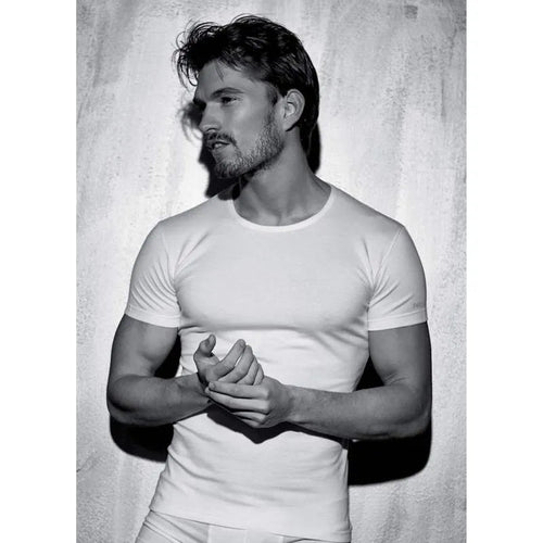 Maglia uomo Coveri mezza manica girocollo bielastico ET1000