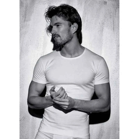 Maglia uomo Coveri mezza manica girocollo bielastico ET1000