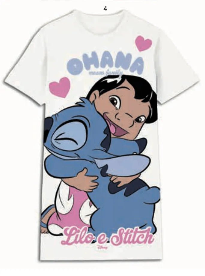 Maximaglia mezza manica Lilo & Stitch Disney DYD2717 MM_4