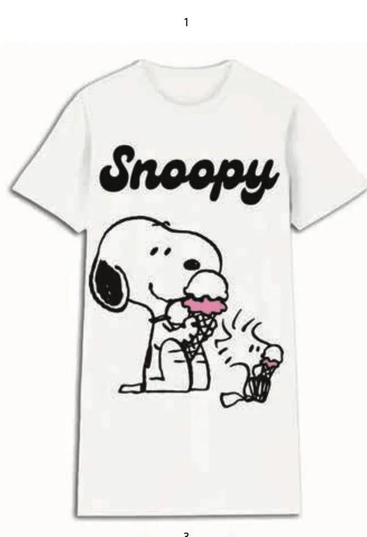 Maximaglia mezza manica Snoopy Peanuts SSD2731 MM_1