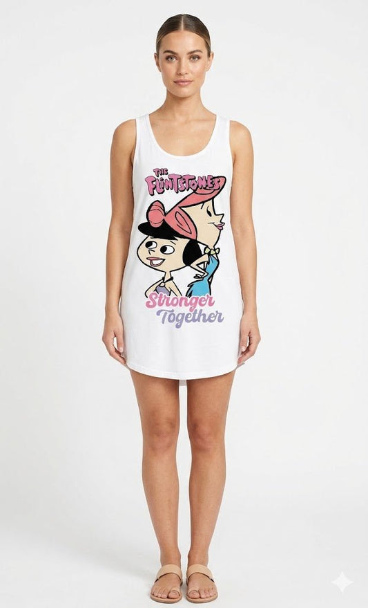 Maximaglia spalla larga The Flintstones WBD2728 SL_1