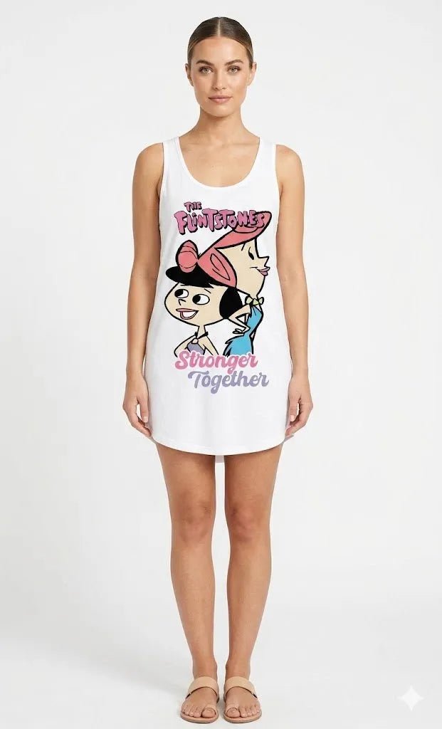 Maximaglia spalla larga The Flintstones WBD2728 SL_1