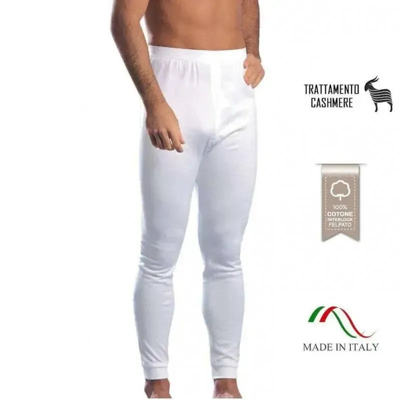 Mutanda lunga uomo Leable in caldo cotone con elastico 199