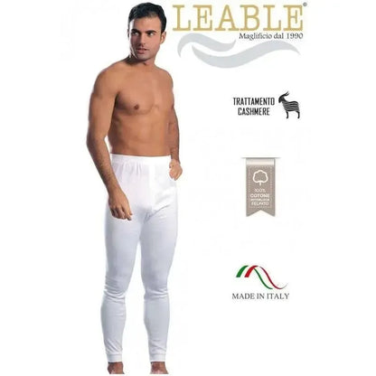 Mutanda lunga uomo Leable in caldo cotone con elastico 199