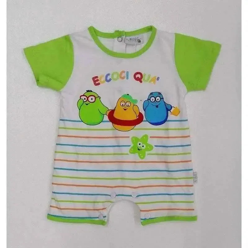 Pagliaccetto cotone neonato bambino Pastello PA23E