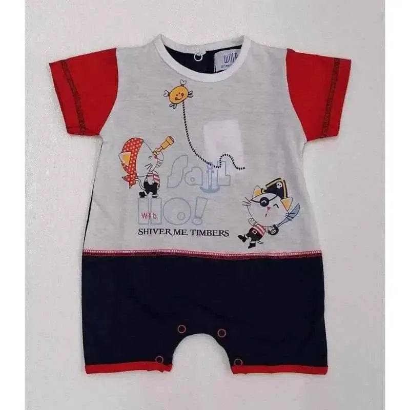 Pagliaccetto cotone neonato bambino Will B. P61430