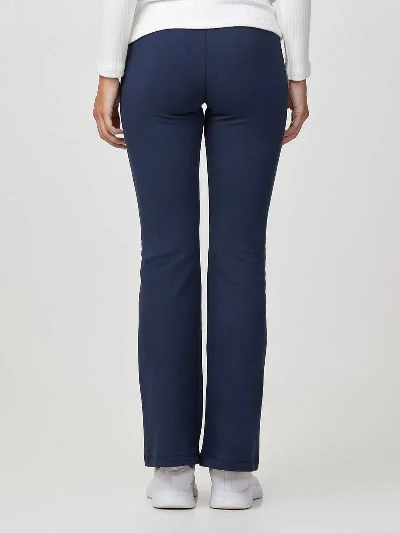 Pantaleggings donna a zampa cotone felpato Jadea 4369