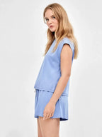 Pantaloncino short sportivo over in viscosa Gisela 70023