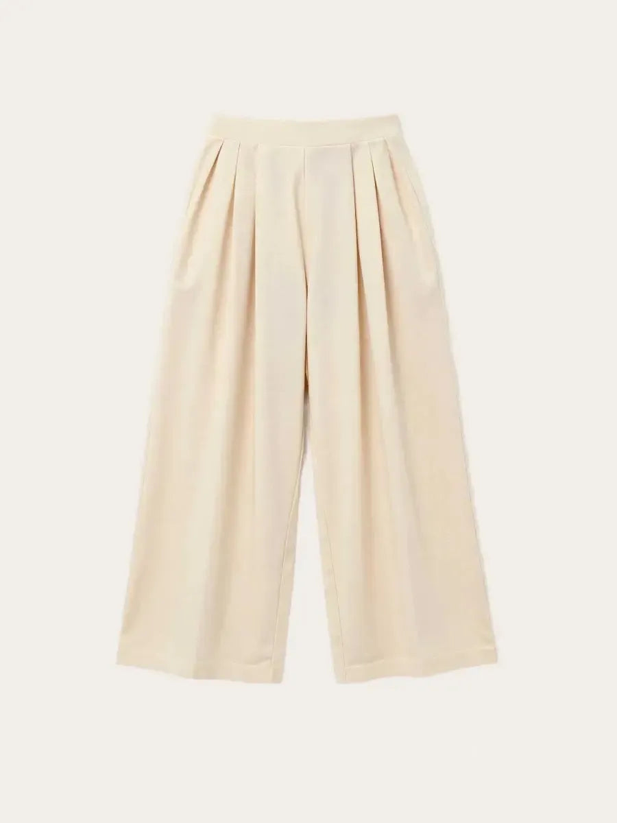 Pantalone largo over in viscosa Gisela 70021