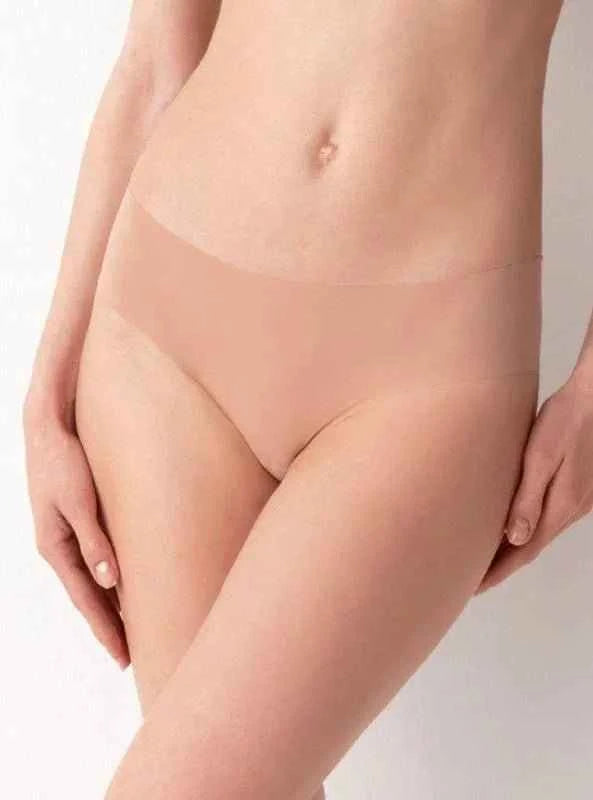 Panty vita bassa donna Cotonella in microfibra indemagliabile 8142