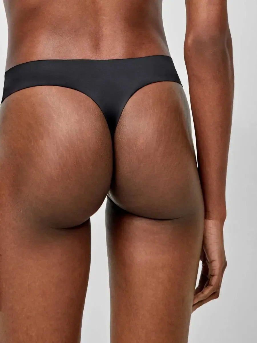 Perizoma donna senza cuciture in tessuto satin Gisela 10058