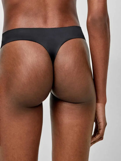 Perizoma donna senza cuciture in tessuto satin Gisela 10058