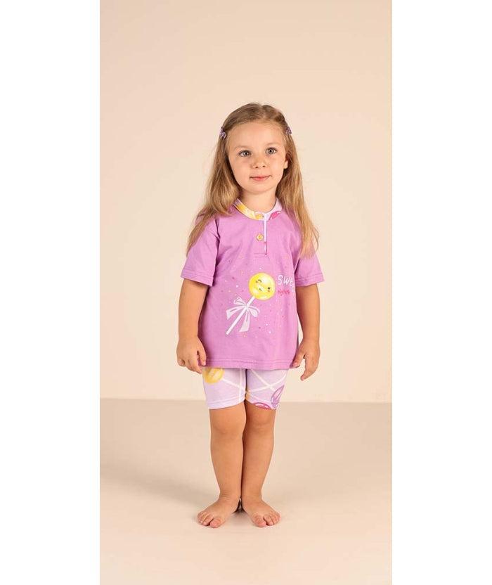 Pigiama Gary neonata manica corta puro cotone jersey Z15024