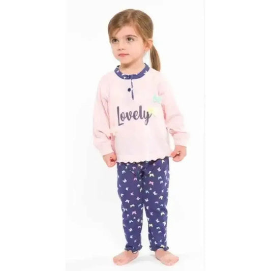 Pigiama Gary neonata manica lunga bambina L10003