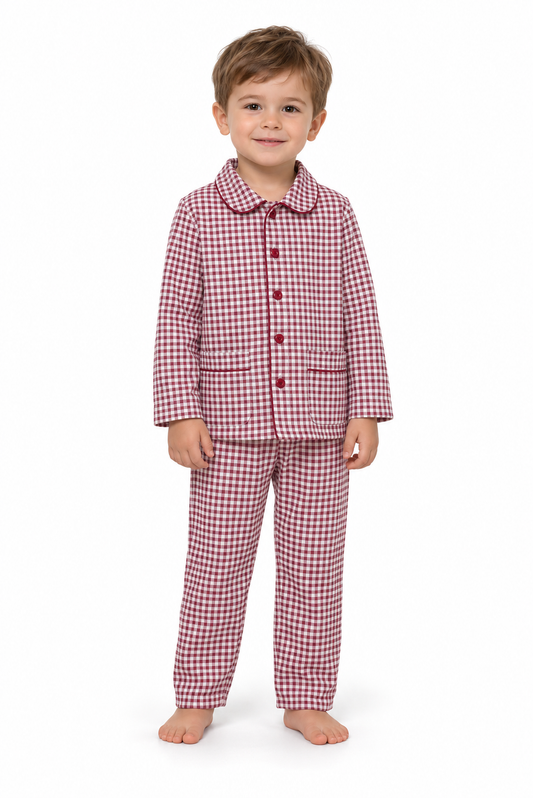 Pigiama aperto bambin/o caldo cotone Family Macth Noidinotte FE2134