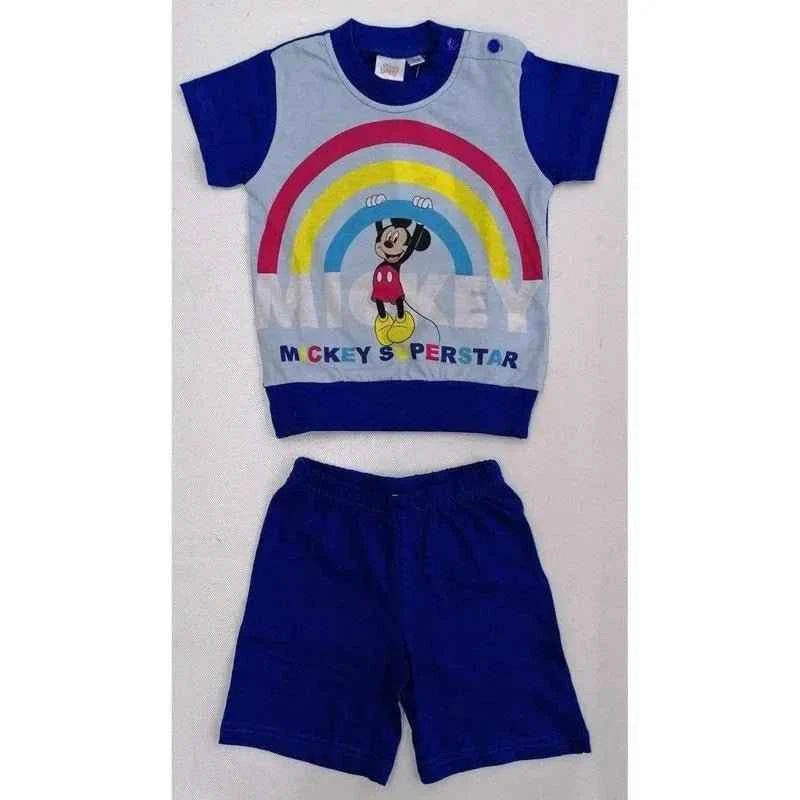 Pigiama bambino cotone Disney Mickey corto MIC 1433