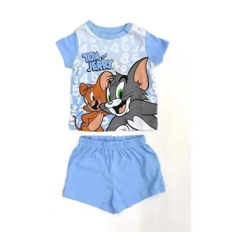 Pigiama bambino cotone Tom and Jerry Disney baby corto ER0343