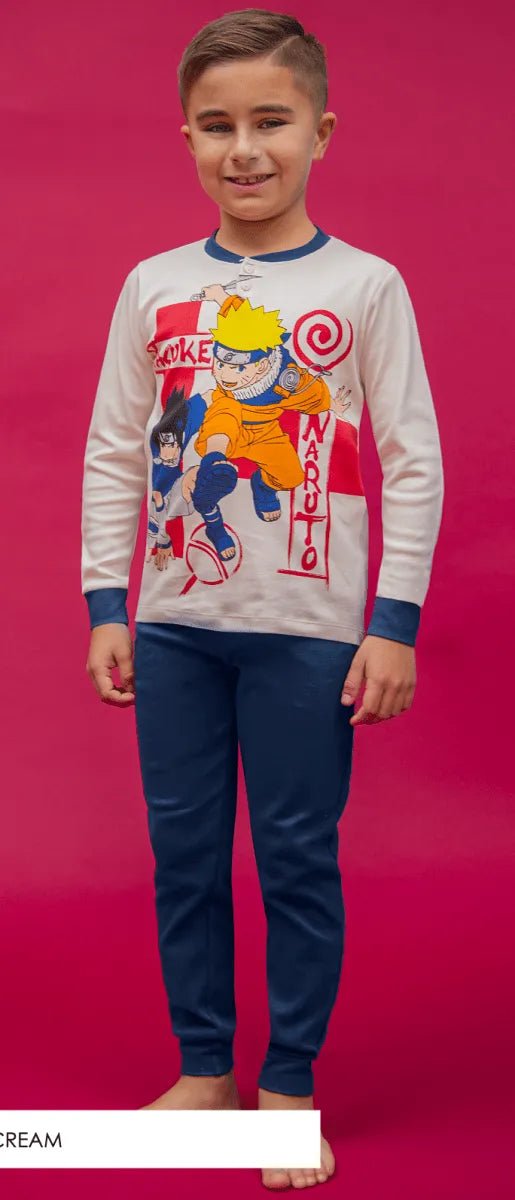 Pigiama caldo cotone Naruto interlock bambino baby ON40M7615