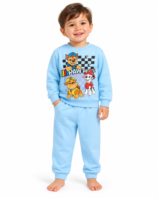 Pigiama caldo cotone Paw Patrol interlock neonato bambino PP32K9136
