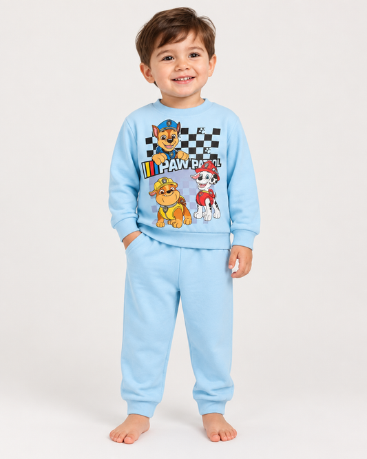 Pigiama caldo cotone Paw Patrol interlock neonato bambino PP32K9136