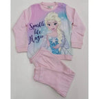 Pigiama caldo cotone neonata bambina Frozen Disney interlock baby 45714