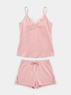 Pigiama corto donna spallina cotone modal Gisela 20392