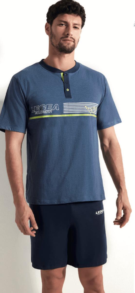 Pigiama corto uomo Legea 100% cotone PG49601
