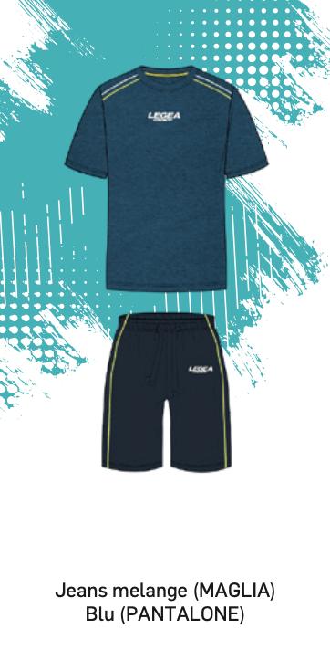 Pigiama corto uomo Legea 100% cotone PG49650