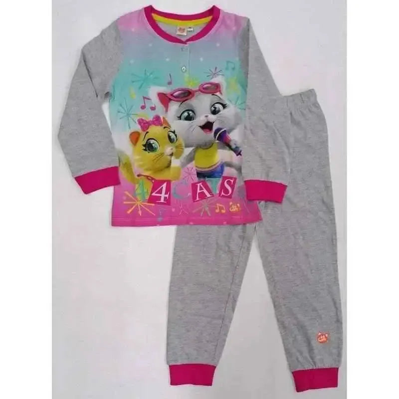 Pigiama cotone 44 Gatti bambina Disney ET7260