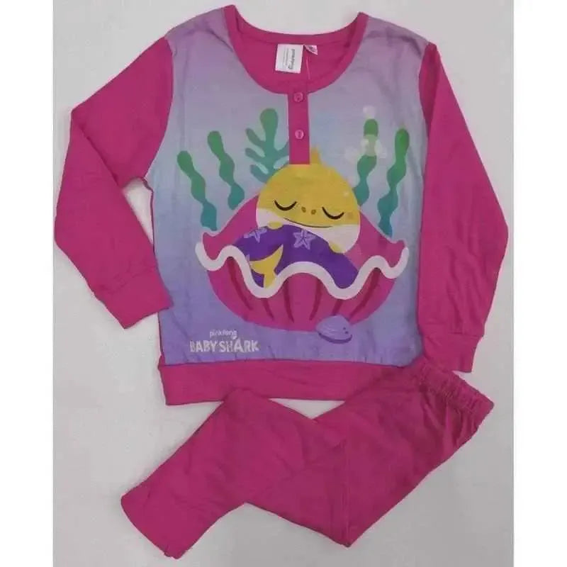 Pigiama cotone Baby Shark bambina Disney 1383