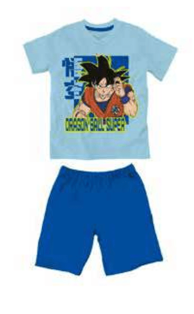 Pigiama cotone Dragonball estivo bambino DB40M7711