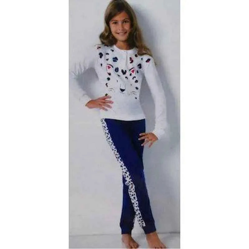 Pigiama cotone Jadea bambina P2002