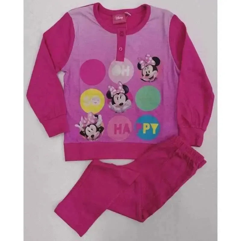 Pigiama cotone Minnie bambina Disney 1389