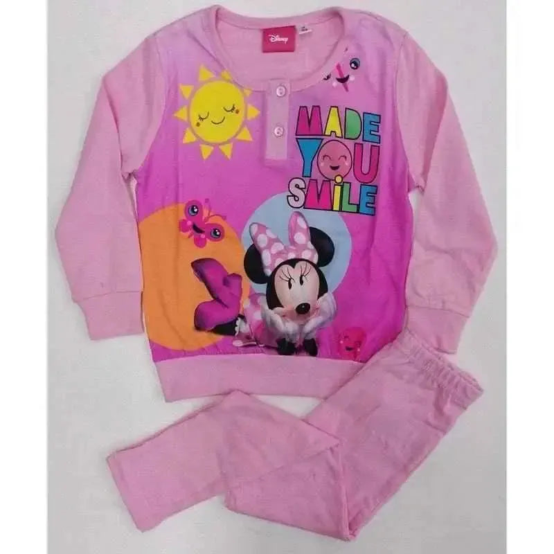 Pigiama cotone Minnie bambina Disney 1389