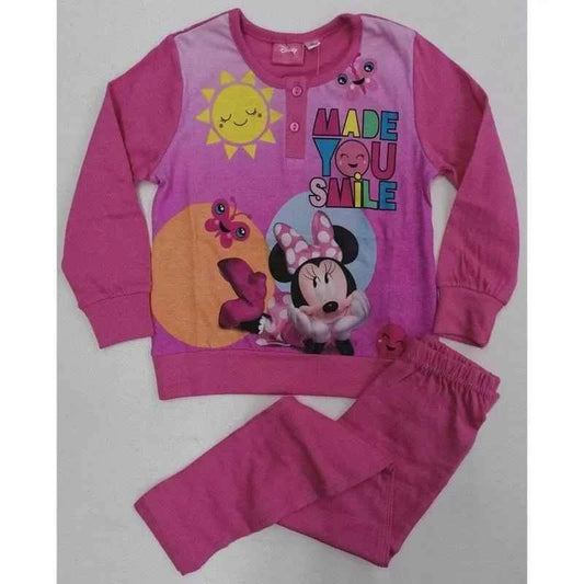 Pigiama cotone Minnie bambina Disney 1389