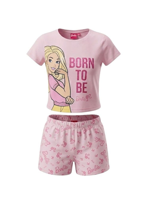 Pigiama cotone estivo Barbie neonata bambina MT34P4288