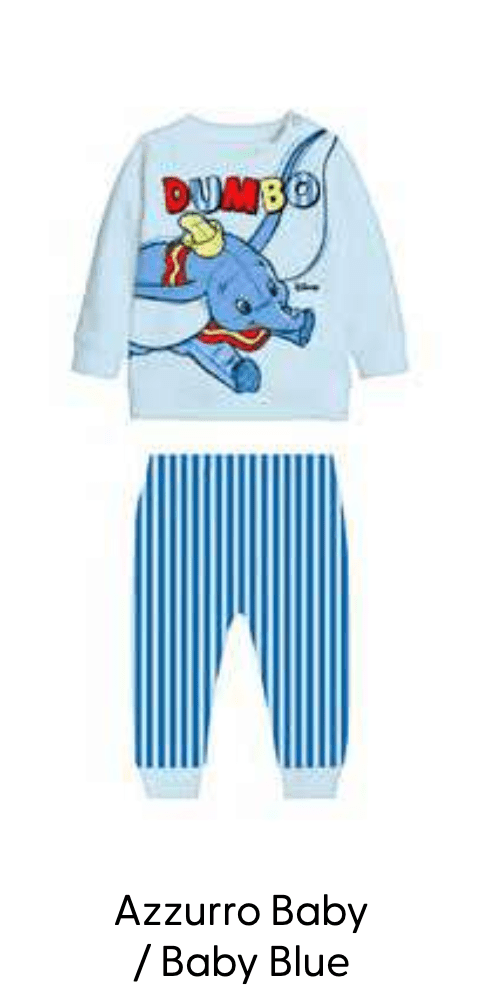 Pigiama cotone estivo Dumbo Disney neonato baby DY32A9723